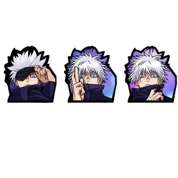 Голографічна наклейка Магічна битва Satoru Gojo Jujutsu Kaisen 5,8 х 6,8 см(MS_7131BD6983D9)