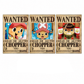 Голографічна наклейка Ван Піс One Piece Тоні Чопер 5,8 х 7,2 см(MS_A68E87C69230)