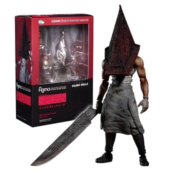 Коллекционная экшн-фигурка Пирамидоголовый из Сайлент Хилл (Red Pyramid Thing Silent Hill 2), 15см