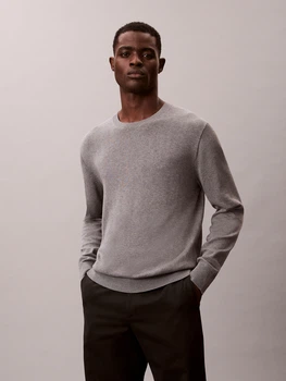 Джемпер чоловічий Calvin Klein 540806976 2XL Сірий (1163062617)