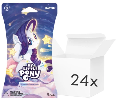 Набір карток Kayou My Little Pony: Frendship Eternal Cards - Rainbow Edition - Gold Blister 24 шт. (6937187413931)