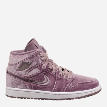 Женские кеды высокие Jordan 1 Mid SE DQ8397-500 38 (7US) 24 см Фиолетовые (196151821042)