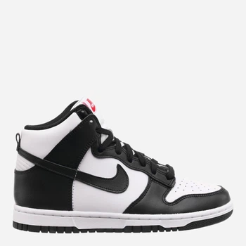 Женские кеды высокие Nike Dunk High DD1869-103 36.5 (6US) 23 см Черно-белые (194956811565)