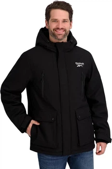 Куртка мужская зимняя Reebok Softshell (M) из софтшелла с утеплителем