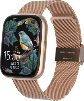 Смарт-годинник Forever ForeVigo 4 SW-330 Rose Gold (5907457738218)