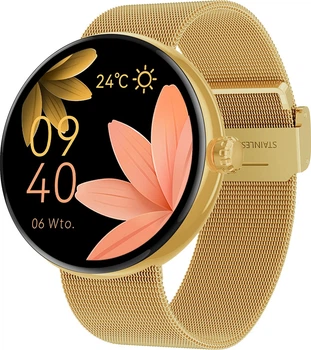 Смарт-годинник Forever Forevive 5 SB-365 Gold (5907457735712)
