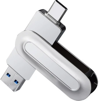Флеш пам'ять USB Zs100 1TB USB 3.2 Gen2+Type-C Silver