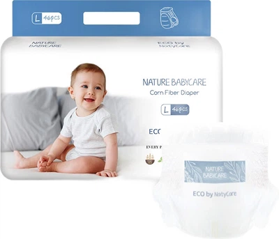 Подгузники-трусики NatyCare Aurora L (9-14 кг), 46 шт
