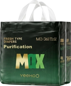 Подгузники YEEHOO Little Green Pants MAX M, 36 шт