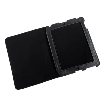 Чохол Quer натуральна шкіра для iPad 2 Black (KOM0447)