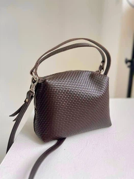 Сумка кросс-боди кожаная маленькая коричневая ARTiS Bags 1669 5009-4619