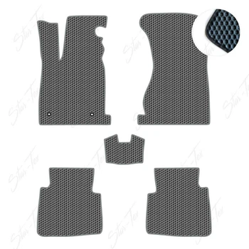 Комплект ковриков EVA/Сота большая в салон Star-Tex на Subaru Outback VII (BU) (2025 - ) Серый
