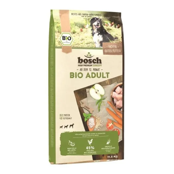 Сухой корм для собак Bosch HPC BIO Adult Курица Яблоко 11.5 кг (5755115)