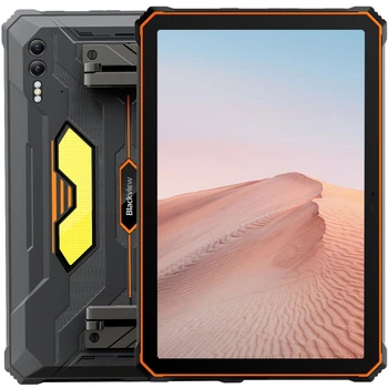 Защищенный планшет Blackview Active 10 Pro 10.95" FHD+ 12GB/256GB MediaTek Dimensity 7300 30000mAh 108+50Мп LTE NFC IP69K Black-Orange(LM_3763FEDF232C)