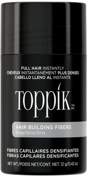 Włókna keratynowe do włosów Toppik Hair Building Fibers Szare 12 g (667820011069)