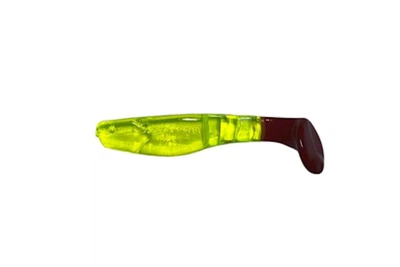 Силикон Manns Predator 3 M-066 1шт, цвет: RT CH красный хвост салатовый прозрачный (4311001076)