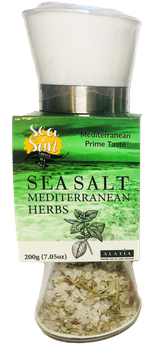 Морська сіль крупна з травами млинок Sea&Sun 170г(5200113809124)