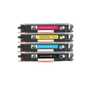 Картридж Lingyin для HP (CE310A / CF350A) CP1025/M176n/M177fw 4 шт. с чипом CMYK