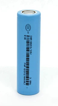 Аккумулятор 18650 литий-ионный (Li-Ion) EVE INR18650/35V, 3500mAh, 10A, 4.2/3.65/2.5V, Blue