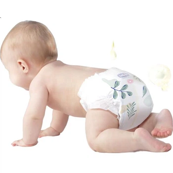 Підгузки Luan Shi Day & Night Plant Extract Box Baby Comfort Pants XXL Розмір 54 штуки Нічне використання Літні ультратонкі підгузки Pull-Up