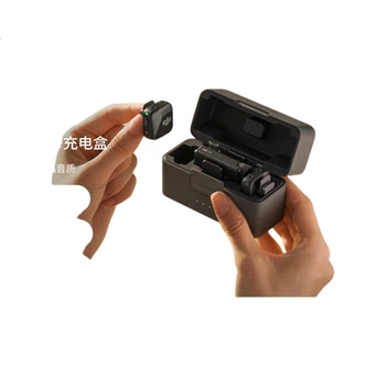 Бездротовий петличний мікрофон DJI Mic Mini високої якості з шумопоглинанням [Android + Apple серія 15/16/17 + камера] двоканальний (із зарядним кейсом)