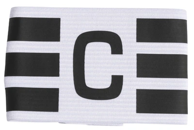 Opaska kapitana Adidas Tiro L AB biało-czarna KD4248 (4068814684171)