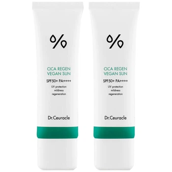 Набор солнцезащитных кремов с центелой Dr.Ceuracle Cica Regen Vegan Sun Set DUO, 2 в 1 8806133615720