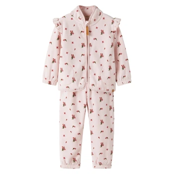 Костюм Lil'Atelier Fie: толстовка и штаны, цвет розовый, размер 110 (263.13249257.HVIO)