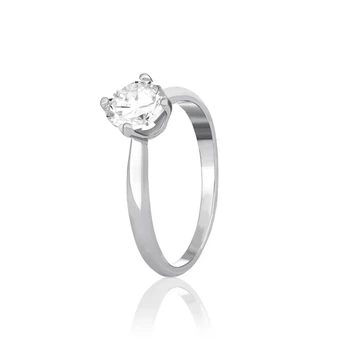 Срібна каблучка «Classic Solitaire Sparkle» (розмір 17.5)