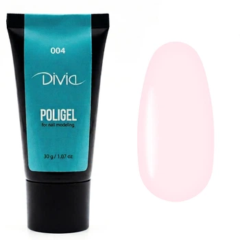 Полигель для наращивания ногтей Divia "Polygel" - Di908 (30 г) 004