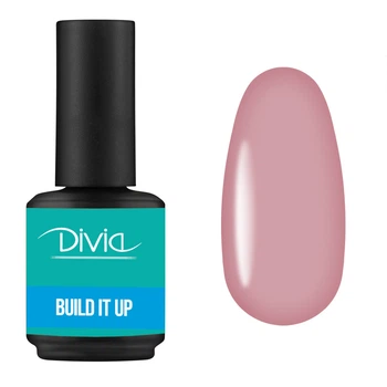 Рідкий гель для нігтів Divia "Build It Up" - Di1002 (15 мл) BU1507 - Marshmallow