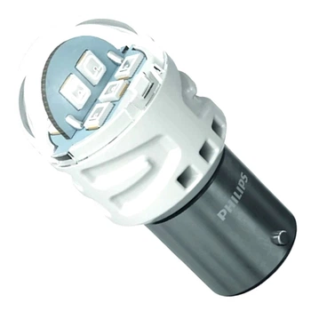 Автолампы LED (светодиодные) Philips Ultinon Pro3100 P21W BA15s 1.7W 12V красные (11498RU31B2)