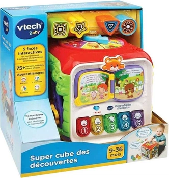 Interaktywna kostka VTech z zadaniami (3417761834053)