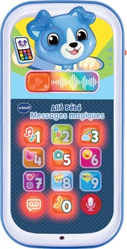 Дитячий телефон VTech Baby Цуценя з голосовими повідомленнями синій (3417766209658)