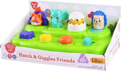 Розвивальна іграшка Playgo Hatch & Giggle Vriendjes пластикова різнокольорова (4892401024640)
