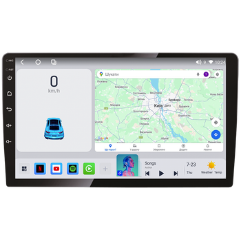 Автомагнітола DriveX M6 9" QLED 8x1.6GHz 4+64Gb 4G TDA7388 4x50W