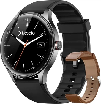 Смарт-годинник Fitpolo DR06 AMOLED 40 мм із Bluetooth-дзвінками, голосовим керуванням, IP68 та 2 ремінцями