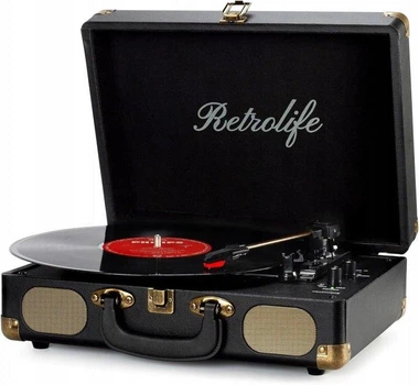 Ретро-програвач платівок з Bluetooth Retrolife R609