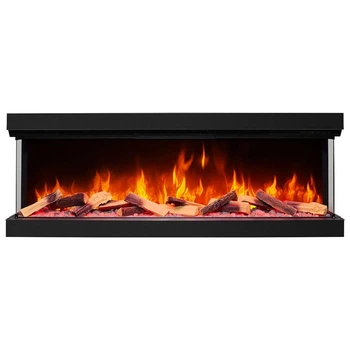 Трехсторонний электрокамин ArtiFlame AF60TS с обогревом и звуковым эффектом