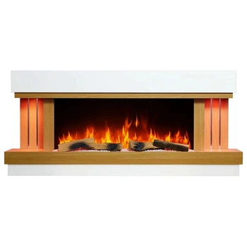 Настенный электрокамин ArtiFlame Sogne AF52 с обогревом и звуковым эффектом
