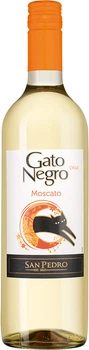 Вино Gato Negro Moscato біле солодке 0.75 л (7804300152062)