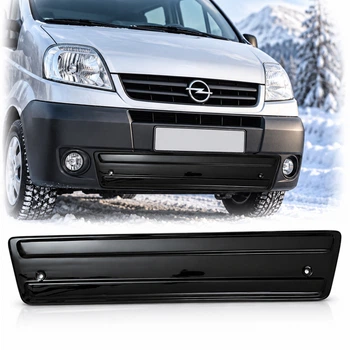 Зимова накладка FLY на нижній частині бампера Opel Vivaro/Renault Trafic 2001-2006, глянсова, 1 шт.