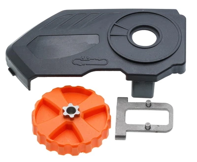 Крышка натяжителя цепи + натяжитель VJ Parts для электропилы Tk CSE-2805 (saw1941)