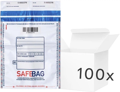 Набір конвертів Bong Safebag B5 білі 100 шт (5901947056981)