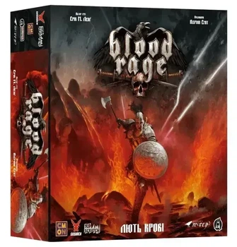 Настільна гра Geekach Games Лють крові Blood Rage (GKCH151BR)