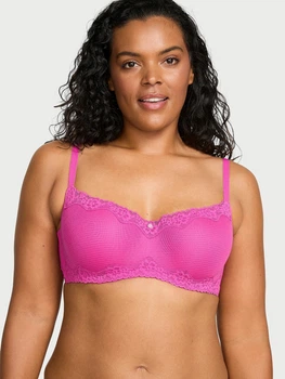 Бюстгальтер с косточками Victoria's Secret 640337666 36C Розовый (1163264588)
