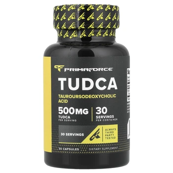 Желчные кислоты Primaforce TUDCA 500 mg 30 капсул