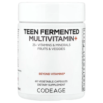 Мультивитамины Codeage Teen Fermented Multivitamin+ 60 Vegetable Capsules