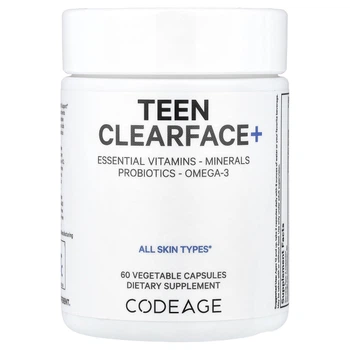 Комплекс для шкіри Codeage Teen Clearface+ 60 капсул