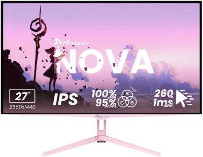 Monitor 27" Arozzi Nova Pink (AZ-NO-27T2K260-PNK)